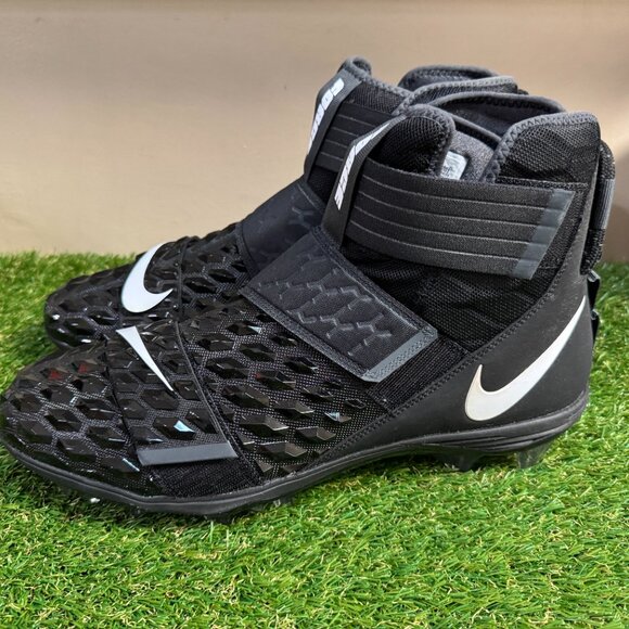 Nike Force Savage Elite 2 Football Cleats Black White AH3999-001 Men Size 16 NEW main image 4